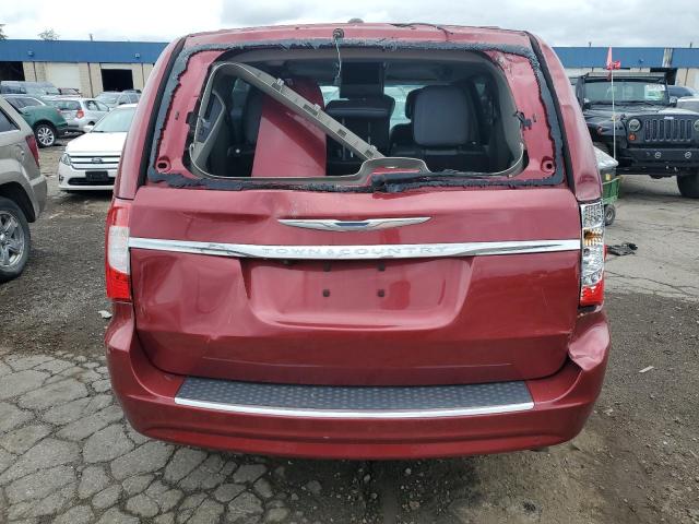2C4RC1CG2FR674727 - 2015 CHRYSLER TOWN & COU TOURING L RED photo 6