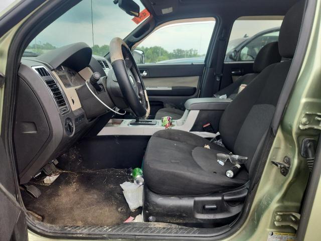 4M2CU81749KJ17782 - 2009 MERCURY MARINER GREEN photo 7