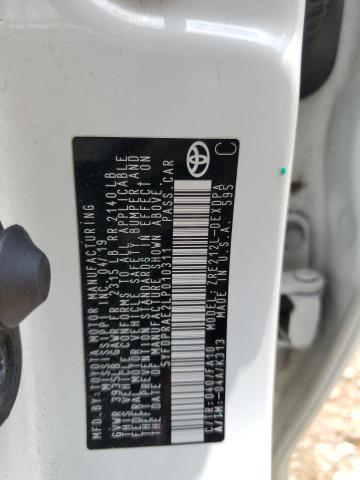 5YFDPRAE2LP010311 - 2020 TOYOTA COROLLA L WHITE photo 12