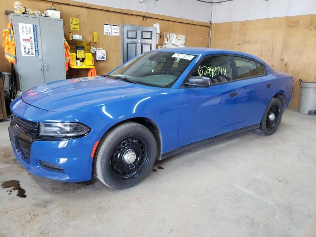 2C3CDXKT1HH664126 - 2017 DODGE CHARGER POLICE BLUE photo 1