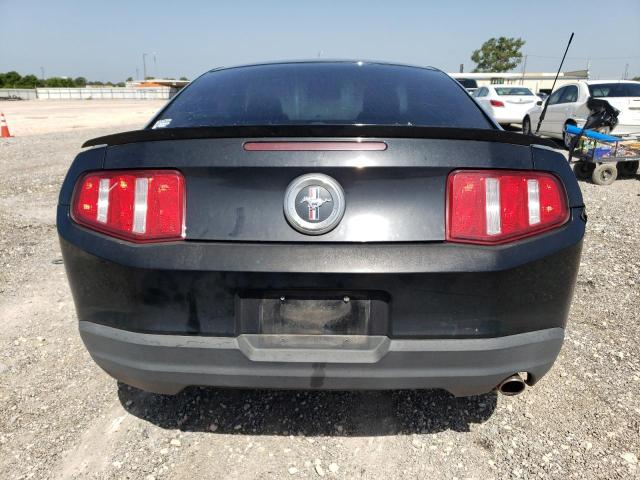 1ZVBP8AN5A5129432 - 2010 FORD MUSTANG BLACK photo 6