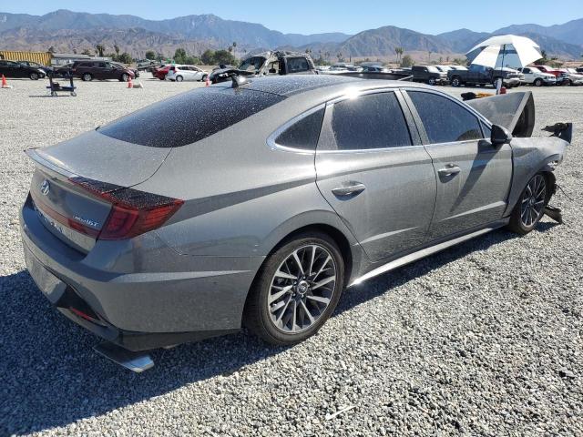 KMHL34J20NA179651 - 2022 HYUNDAI SONATA LIMITED GRAY photo 3