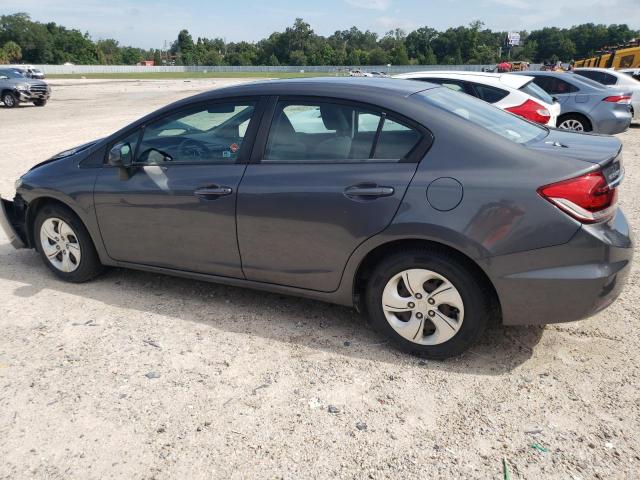 2HGFB2F52DH578932 - 2013 HONDA CIVIC LX GRAY photo 2