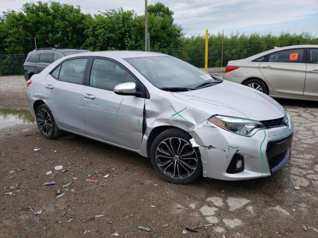 2T1BURHE4EC211331 - 2014 TOYOTA COROLLA L 银色 照片 4