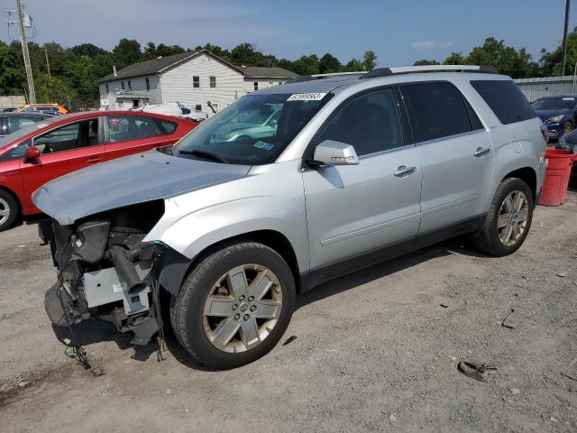 1GKKVSKD7HJ175409 - 2017 GMC ACADIA LIM SLT-2 SILVER photo 1