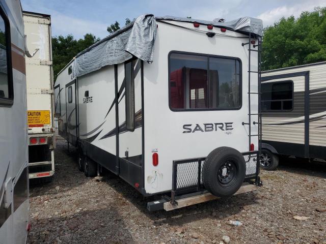 5ZT3SR1B3K6102886 - 2019 FOREST RIVER SABRE 36BHQ 白色 照片 3