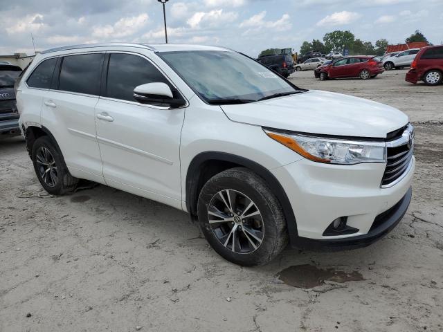 5TDJKRFH7GS260242 - 2016 TOYOTA HIGHLANDER XLE Ağ foto 4