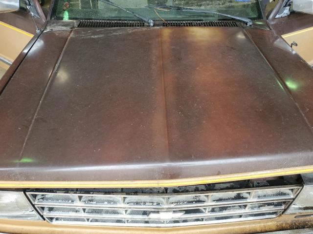 1G8CS18R7G8166134 - 1986 CHEVROLET BLAZER S10 BROWN photo 12