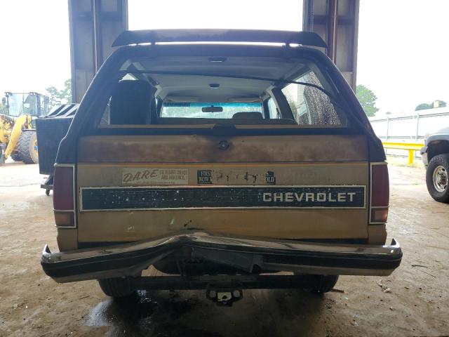 1G8CS18R7G8166134 - 1986 CHEVROLET BLAZER S10 BROWN photo 6