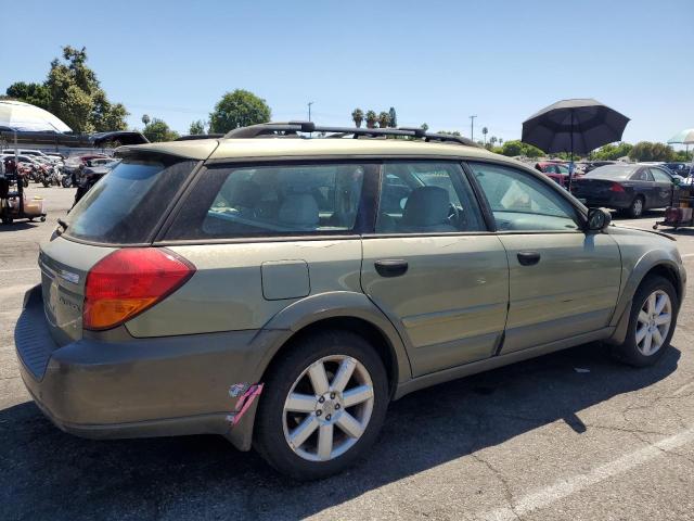 4S4BP61C267337748 - 2006 SUBARU LEGACY OUTBACK 2.5I GREEN photo 3