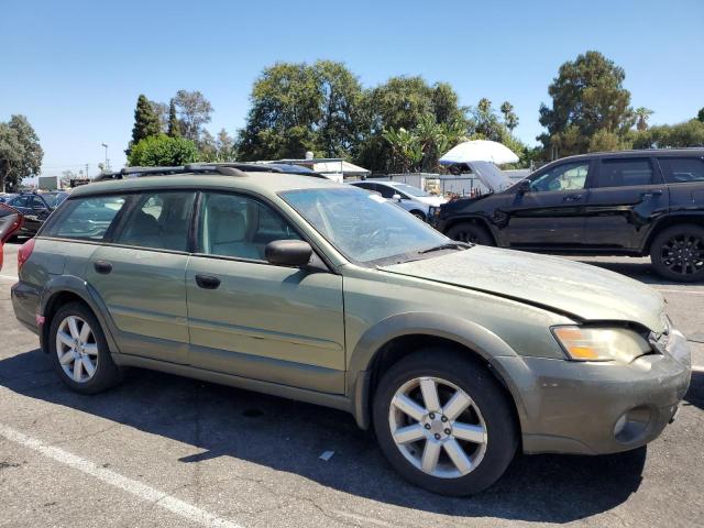 4S4BP61C267337748 - 2006 SUBARU LEGACY OUTBACK 2.5I GREEN photo 4