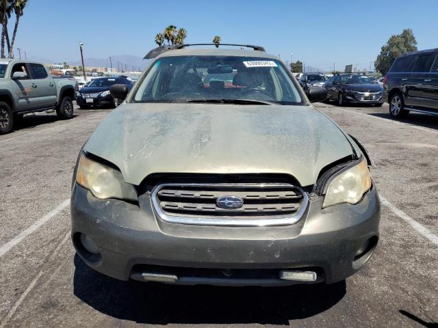 4S4BP61C267337748 - 2006 SUBARU LEGACY OUTBACK 2.5I GREEN photo 5