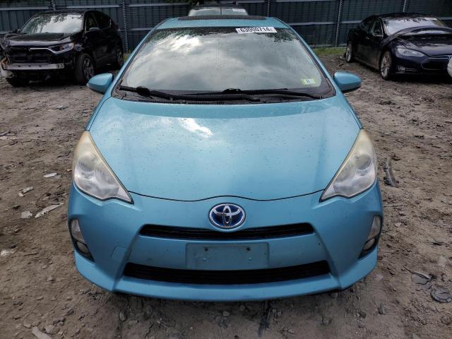 JTDKDTB36D1053453 - 2013 TOYOTA PRIUS C BLUE photo 5