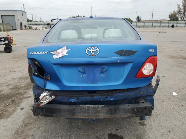 2T1BU40E19C118920 - 2009 TOYOTA COROLLA BASE BLUE photo 6