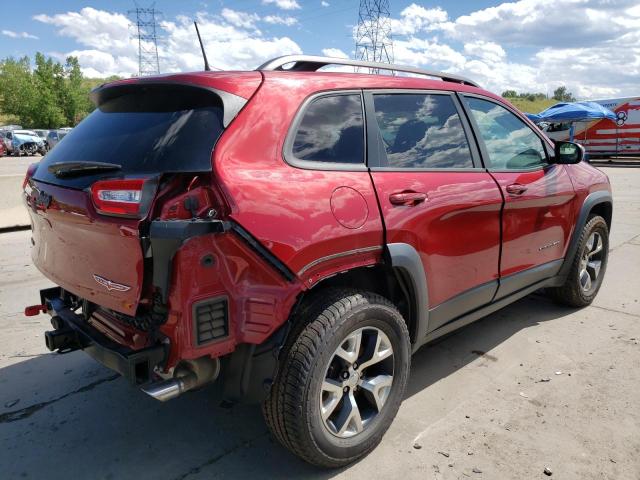 1C4PJMBS8GW172558 - 2016 JEEP CHEROKEE TRAILHAWK RED photo 3