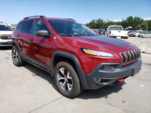 1C4PJMBS8GW172558 - 2016 JEEP CHEROKEE TRAILHAWK RED photo 4