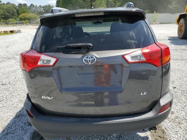 JTMZFREV6FJ052072 - 2015 TOYOTA RAV4 LE GRAY photo 6