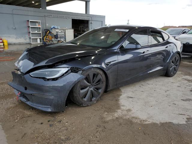 5YJSA1E57RF533784 - 2024 TESLA MODEL S 黑色 照片 1