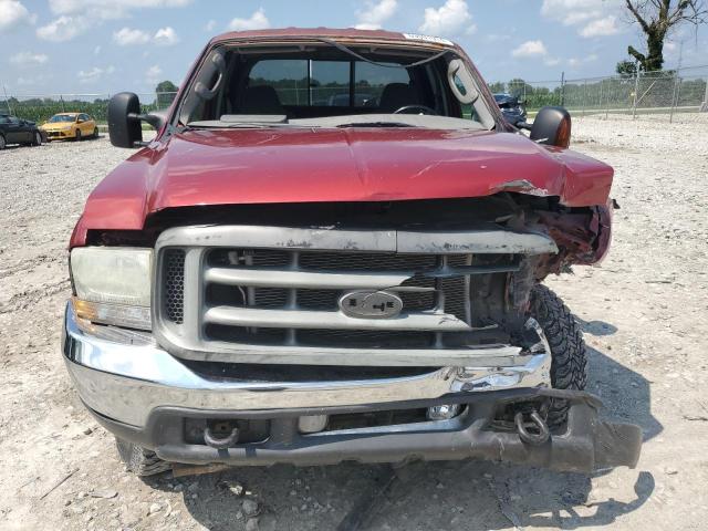 1FTNW21P13EB57720 - 2003 FORD F250 SUPER DUTY RED photo 5