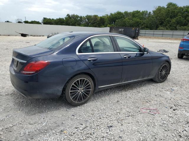 W1KWF8DB7MR639454 - 2021 MERCEDES-BENZ C 300 BLUE photo 3