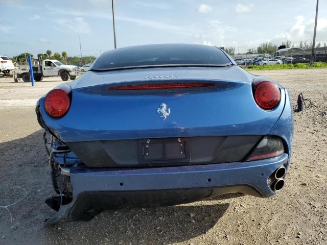 ZFF65LJA8A0172462 - 2010 FERRARI CALIFORNIA BLUE photo 6