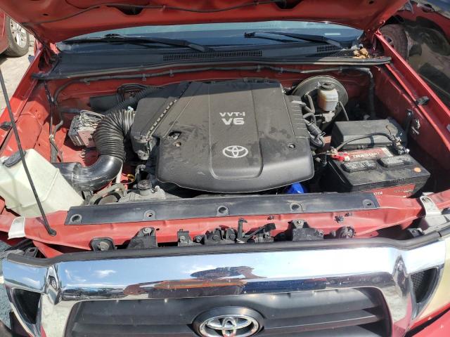 5TEJU62N45Z076140 - 2005 TOYOTA TACOMA DOUBLE CAB PRERUNNER RED photo 11
