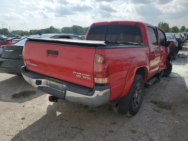 5TEJU62N45Z076140 - 2005 TOYOTA TACOMA DOUBLE CAB PRERUNNER RED photo 3