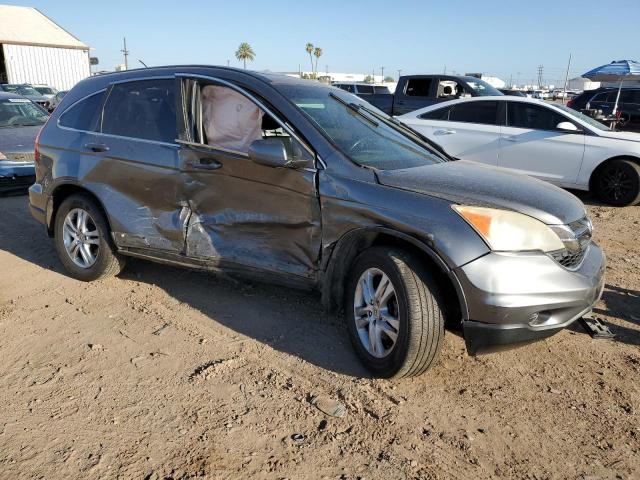 JHLRE4H78AC001207 - 2010 HONDA CR-V EXL GRAY photo 4