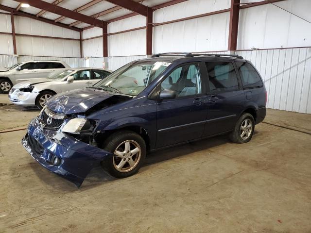 JM3LW28J730348653 - 2003 MAZDA MPV WAGON BLUE photo 1