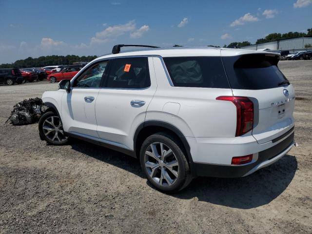 KM8R44HE6MU259203 - 2021 HYUNDAI PALISADE SEL WHITE photo 2