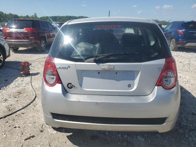 KL1TD66E39B669914 - 2009 CHEVROLET AVEO LS ვერცხლისფერი ფოტო 6