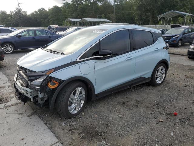 1G1FW6S01N4103333 - 2022 CHEVROLET BOLT EV 1LT BLUE photo 1