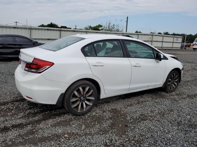19XFB2F99FE228620 - 2015 HONDA CIVIC EXL თეთრი ფოტო 3