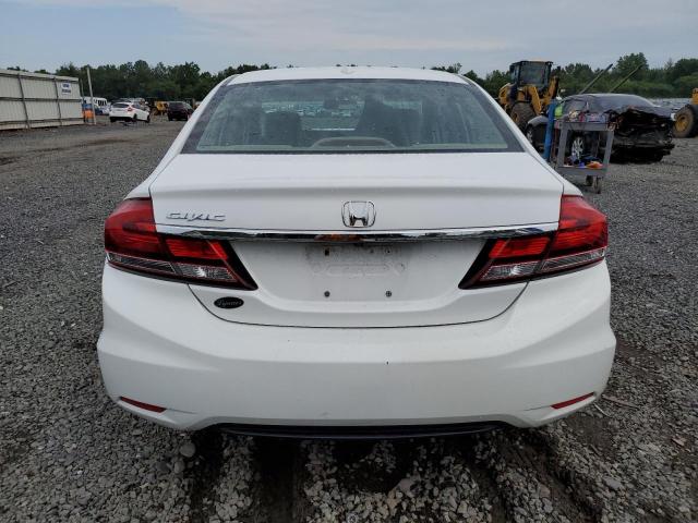 19XFB2F99FE228620 - 2015 HONDA CIVIC EXL თეთრი ფოტო 6