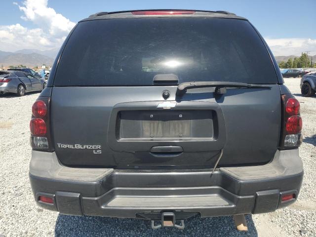 1GNDS13S872105440 - 2007 CHEVROLET TRAILBLAZE LS BLACK photo 6