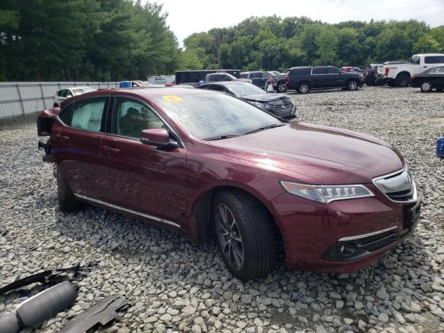 19UUB3F78FA001936 - 2015 ACURA TLX ADVANCE BURGUNDY photo 1