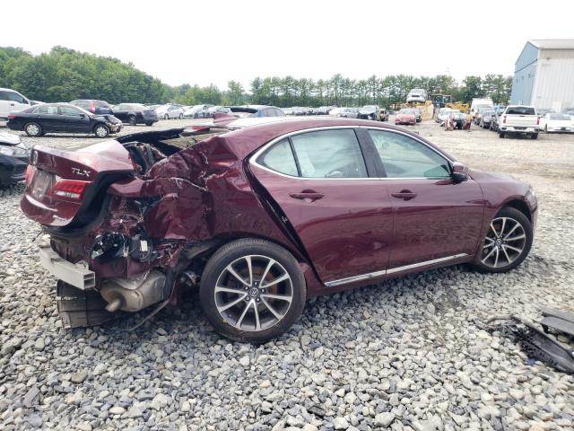 19UUB3F78FA001936 - 2015 ACURA TLX ADVANCE BURGUNDY photo 3