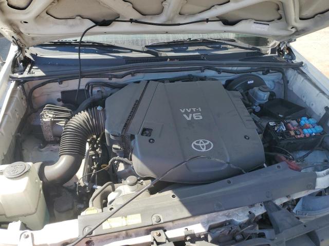 5TETU4GN0AZ725383 - 2010 TOYOTA TACOMA PRERUNNER ACCESS CAB WHITE photo 11
