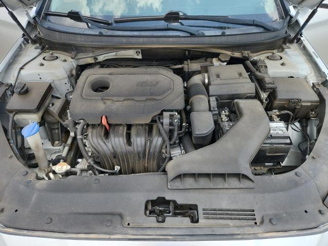 5NPE24AF6KH771126 - 2019 HYUNDAI SONATA SE SILVER photo 11