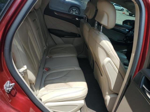 5LMCJ2C93HUL12200 - 2017 LINCOLN MKC SELECT ბურგუნდია ფოტო 11