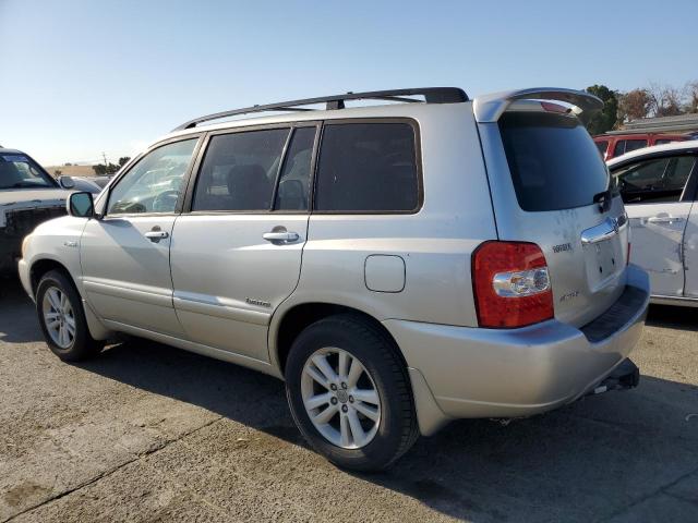 JTEEW21A060021068 - 2006 TOYOTA HIGHLANDER HYBRID SILVER photo 2