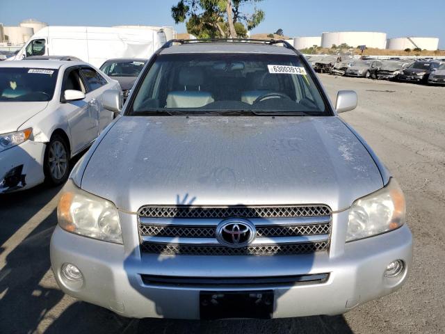 JTEEW21A060021068 - 2006 TOYOTA HIGHLANDER HYBRID SILVER photo 5