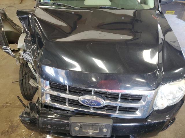 1FMCU93719KC05225 - 2009 FORD ESCAPE XLT BLACK photo 12