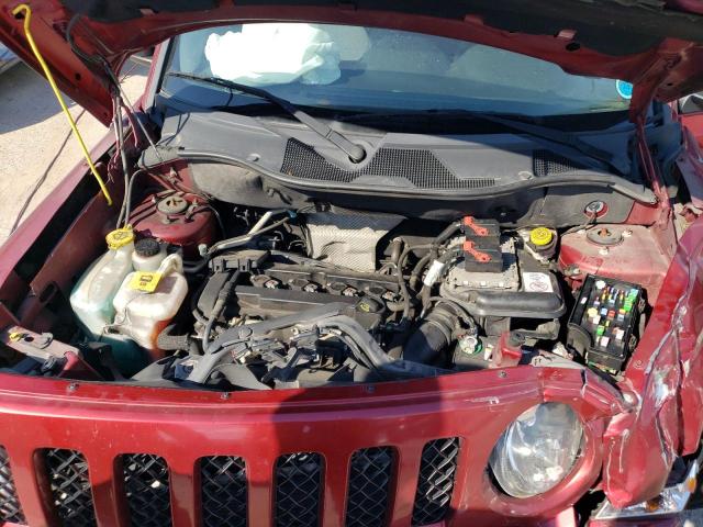 1C4NJPFAXGD659170 - 2016 JEEP PATRIOT LATITUDE RED photo 12