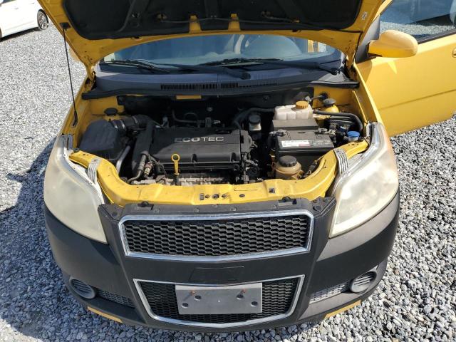 KL1TD6DE1AB126259 - 2010 CHEVROLET AVEO LS 黄色 照片 12