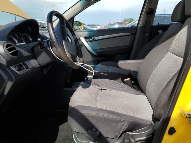 KL1TD6DE1AB126259 - 2010 CHEVROLET AVEO LS 黄色 照片 7