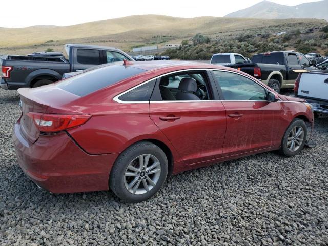 5NPE24AF9FH110888 - 2015 HYUNDAI SONATA SE MAROON photo 3