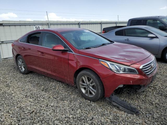 5NPE24AF9FH110888 - 2015 HYUNDAI SONATA SE MAROON photo 4