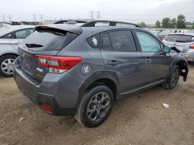 JF2GTHSC2PH261395 - 2023 SUBARU CROSSTREK SPORT GRAY photo 3