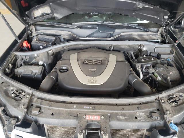4JGBB8GB7BA708280 - 2011 MERCEDES-BENZ ML 350 4MATIC BLACK photo 12